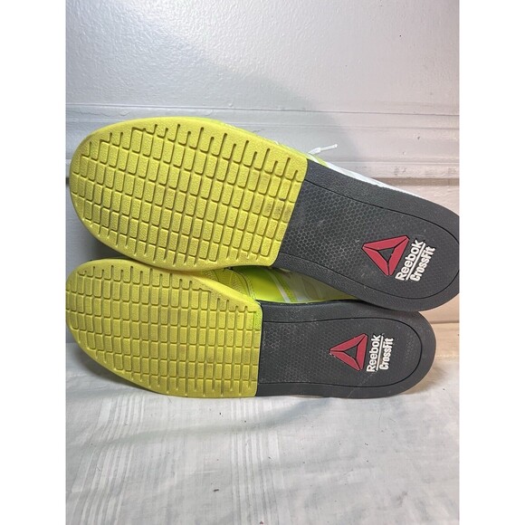 Reebok CrossFit Lifter Plus 2.0 Training Shoes Mens Sz 9 Yellow V65905 - Picture 5 of 6